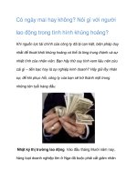 Tài liệu Có ngày mai hay không? doc