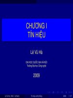 Tài liệu Chương 1 - Tín hiệu doc