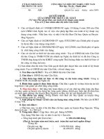 Tài liệu Quyết định phê duyệt Báo cáo kinh tế kỹ thuật doc