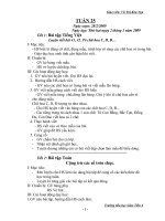 Bài giảng Buoi 1 lop 1 tuan 25