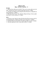 Tài liệu Kiểm tra 1 tiết môn Giáo dục công dân - Đề 1 docx