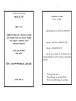 Nghiên cứu tổng hợp và thăm dò hoạt tính sinh học một số dẫn xuất của axit ursolic tách chiết từ cây sơn trà poilan (eriobotrya poilanei) 