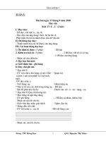 Bài soạn lop 1 tuan 9