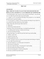 Hoàn thiện tổ chức công tác kế toán doanh thu bán hàng và cung cấp dịch vụ và xác định kết quả kinh doanh tại công ty CP thương mại đầu tư vân long CDC 