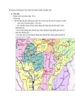 HƯỚNG dẫn báo cáo CHUYÊN đề CÔNG NGHỆ GIS 