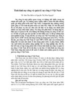 Bài viết tình hình quản lý nợ công, số liệu được kiểm duyết 