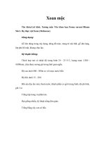 Tài liệu Xoan mộc doc