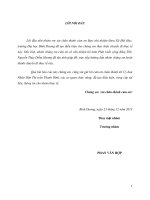 Mẫu báo cáo nhóm môn phát triển công cộng