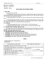 Gián án Đại số 10 - Chương III