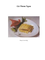 Tài liệu Gà Thơm Ngon pdf