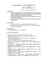 Tài liệu Đề cương hàn và cách kim loại pdf