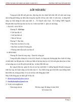 Bài giảng BÀI TẬP CHỌN LỌC KHỐI 11