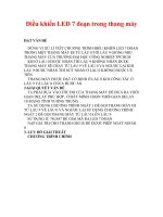 Tài liệu Điều khiển LED 7 đoạn trong thang máy doc