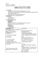 Tài liệu giáo án số học từ tiết 1 đến 10