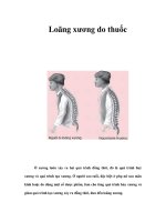 Tài liệu Loãng xương do thuốc doc