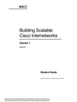 Tài liệu Building Scalable Cisco Internetworks - Volume 1 docx