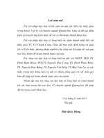 Động lực học của hai mức trong trường điện từ luận văn thạc sỹ vật lý 