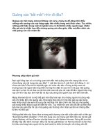 Tài liệu Quảng cáo 