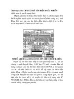 Tài liệu thiết kế máy chấm bài trắc nghiệm, chương 7 ppt