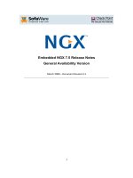 Tài liệu Embedded NGX 7.5 Release Notes General Availability Version March 2008 – Document Revision pdf