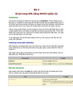 Tài liệu Ngôn ngữ XML-Bài 3 ppt