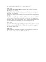 [Văn 8] Đề kiểm tra học kì I