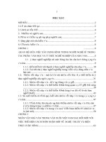 Nhân vật nhà văn trong văn xuôi việt nam sau đổi mới (1986) 