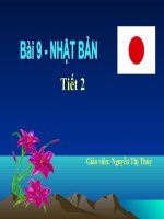 Bài giảng Nhật Bản - Tiết 2
