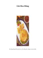 Tài liệu Giò Heo Đông doc