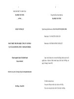 Phát triển thương hiệu công ty cổ phần vận tải đa phương thức (vietranstimex) 