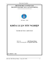 Kế toán tiêu thụ hàng hoá, xác định và phân phối kết quả kinh doanh tại công ty xăng dầu khu vực III 