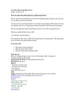 Tài liệu Các hàm UDFs trong SQL Server docx