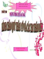 Bài giảng phương trình chứa ẩn ở mẫu (tiết 1)