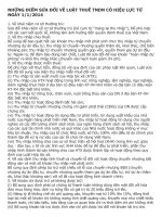 SỬA ĐỔI VỀ LUẬT THUẾ TNDN CÓ HIỆU LỰC TỪ NGÀY 1/1/2014