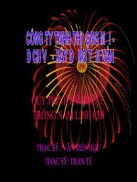 Bài giảng BAI GIANG NAM LINH CHI