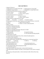 Tài liệu Bài tập hoá học phần I pptx