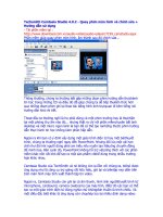 Bài giảng Sư dụng phần mềm quay phim