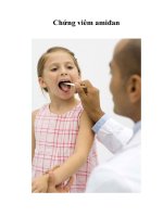 Tài liệu Chứng viêm amiđan pdf