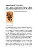 Tài liệu Lãnh đạo và khát vọng thay đổi thế giới docx