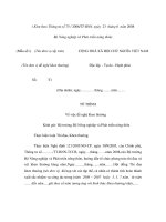 Tài liệu Mẫu tờ trình về việc đề nghị khen thưởng doc