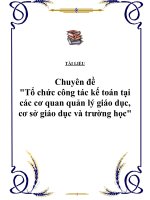 Tài liệu Chuyên đề 