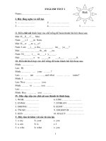 Tài liệu English test 1 doc