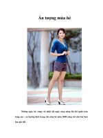 Tài liệu Ấn tượng mùa hè pptx