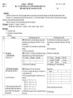 Tài liệu Giáo án từ tiết 1- 6