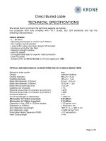 Tài liệu TECHNICAL SPECIFICATIONS pptx