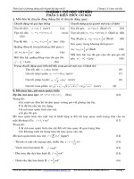 Tài liệu Phân loại và phương pháp giải nhanh vật lý_Chương I: Cơ học vật rắn ppt