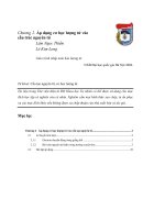 Tài liệu Giáo trinh nhập môn hóa lượng tử P2 ppt