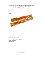 CÁC LOẠI SYRUP DÙNG TRONG sản XUẤT BÁNH 