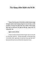 Tài liệu Tác dụng chữa bệnh của bí đỏ docx