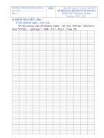 Gián án DE THI CUOI KI 1 KHOI 3 NH 10 - 11